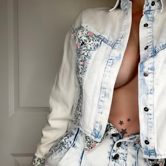 Other - Vintage 80’s Steffano Word Wide Denim Set